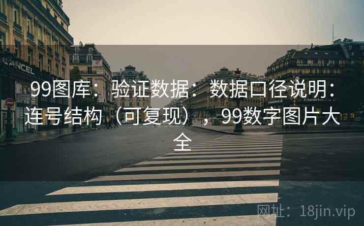 99图库：验证数据：数据口径说明：连号结构（可复现），99数字图片大全  第2张